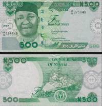 *500 Naira Nigéria 2022, P48a UNC - Kliknutím na obrázok zatvorte -